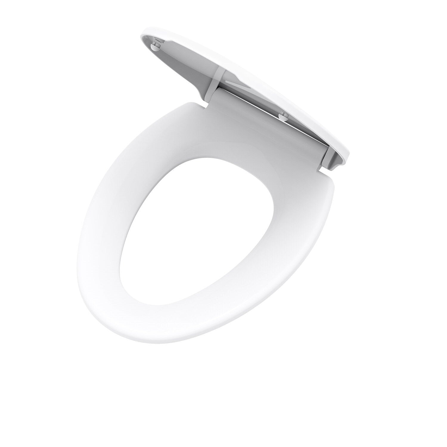 Soft-Close, Quick-Release Elongated Toilet Seat with Cover