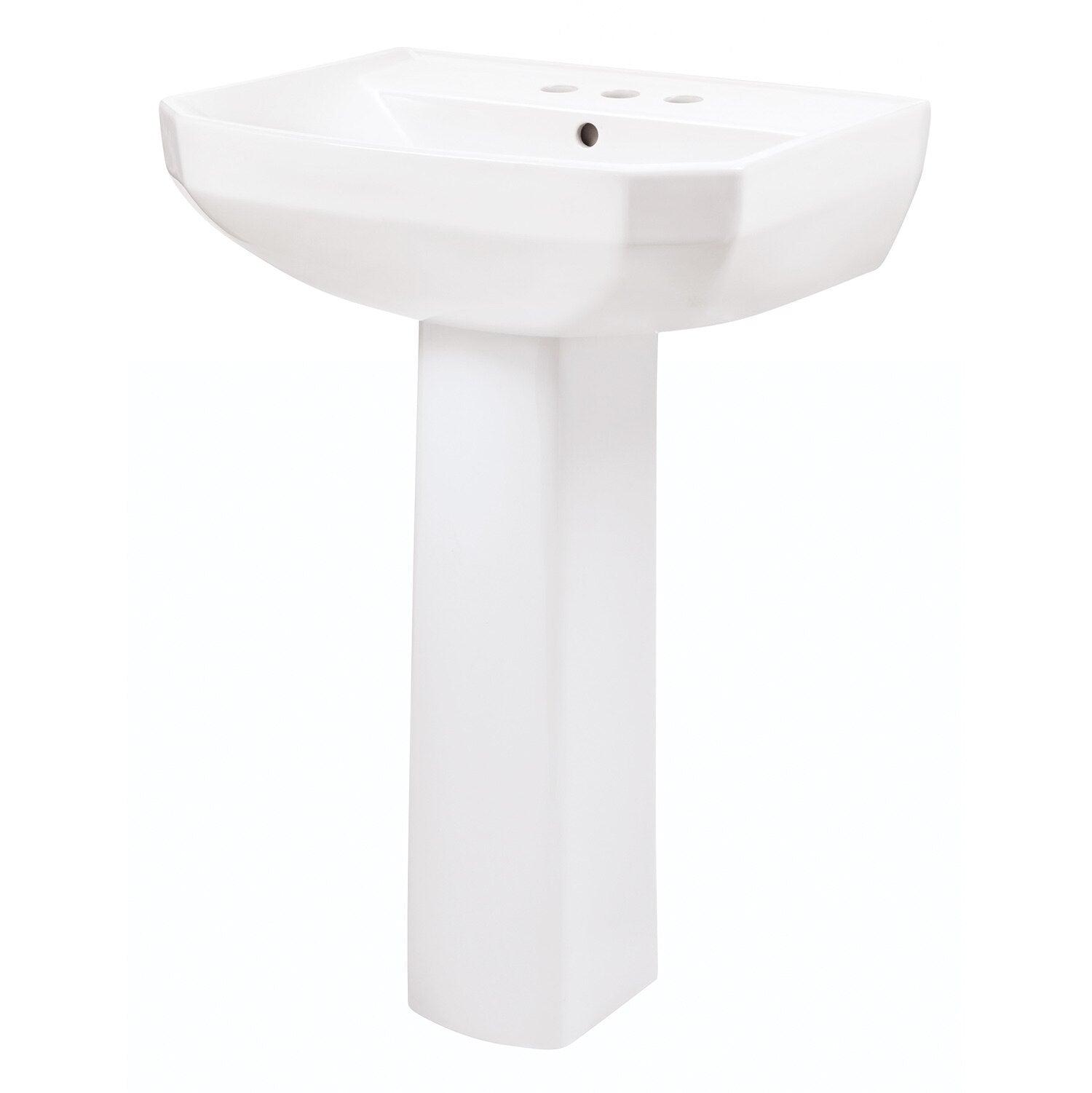 Viper® 4" Centers Petite Pedestal Bathroom Sink