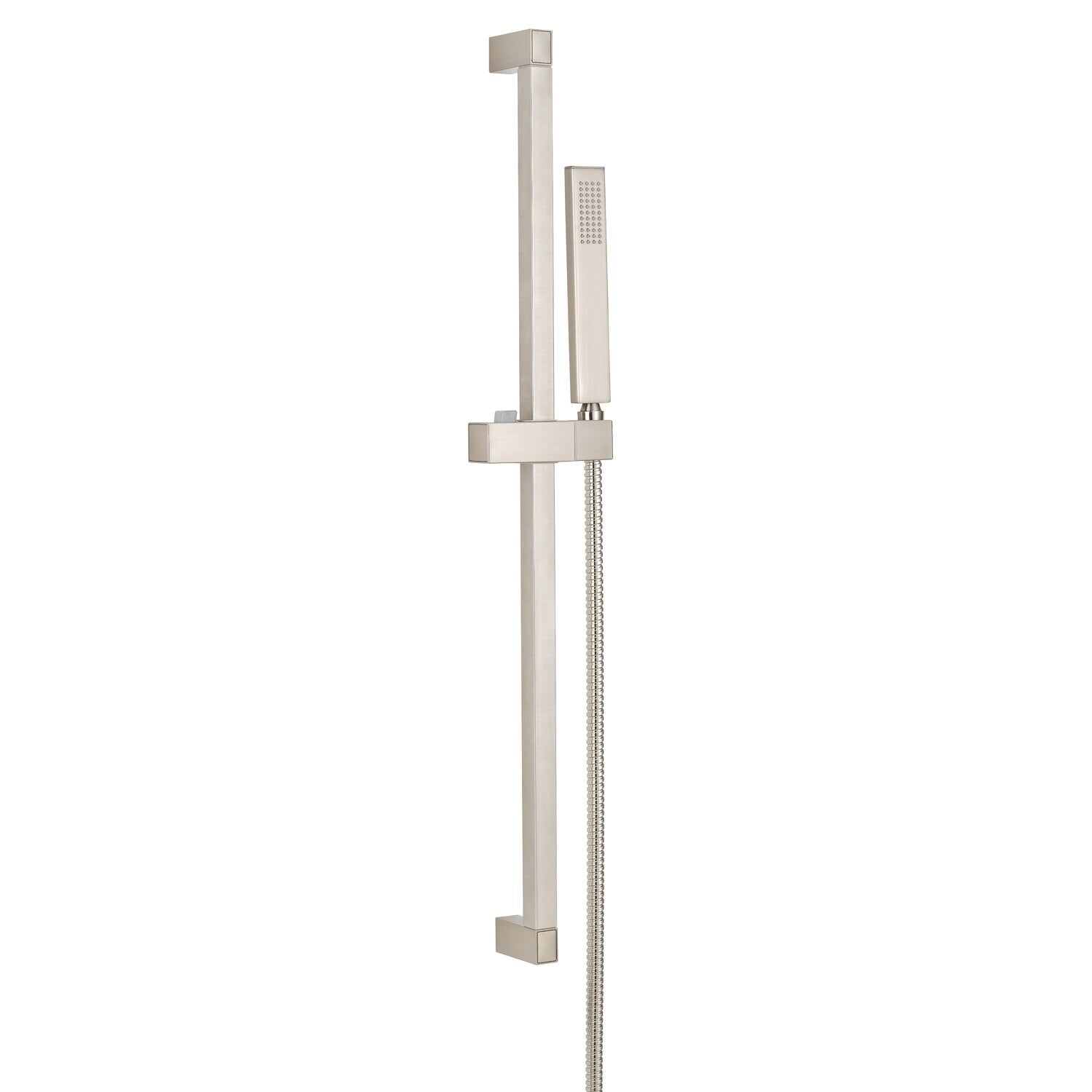 Versa™ Square 30" Slide Bar Assembly with Single Function Rectangular Handshower, 1.75gpm
