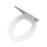 Adjustable Slow Close Elongated Toilet Seat with Cover