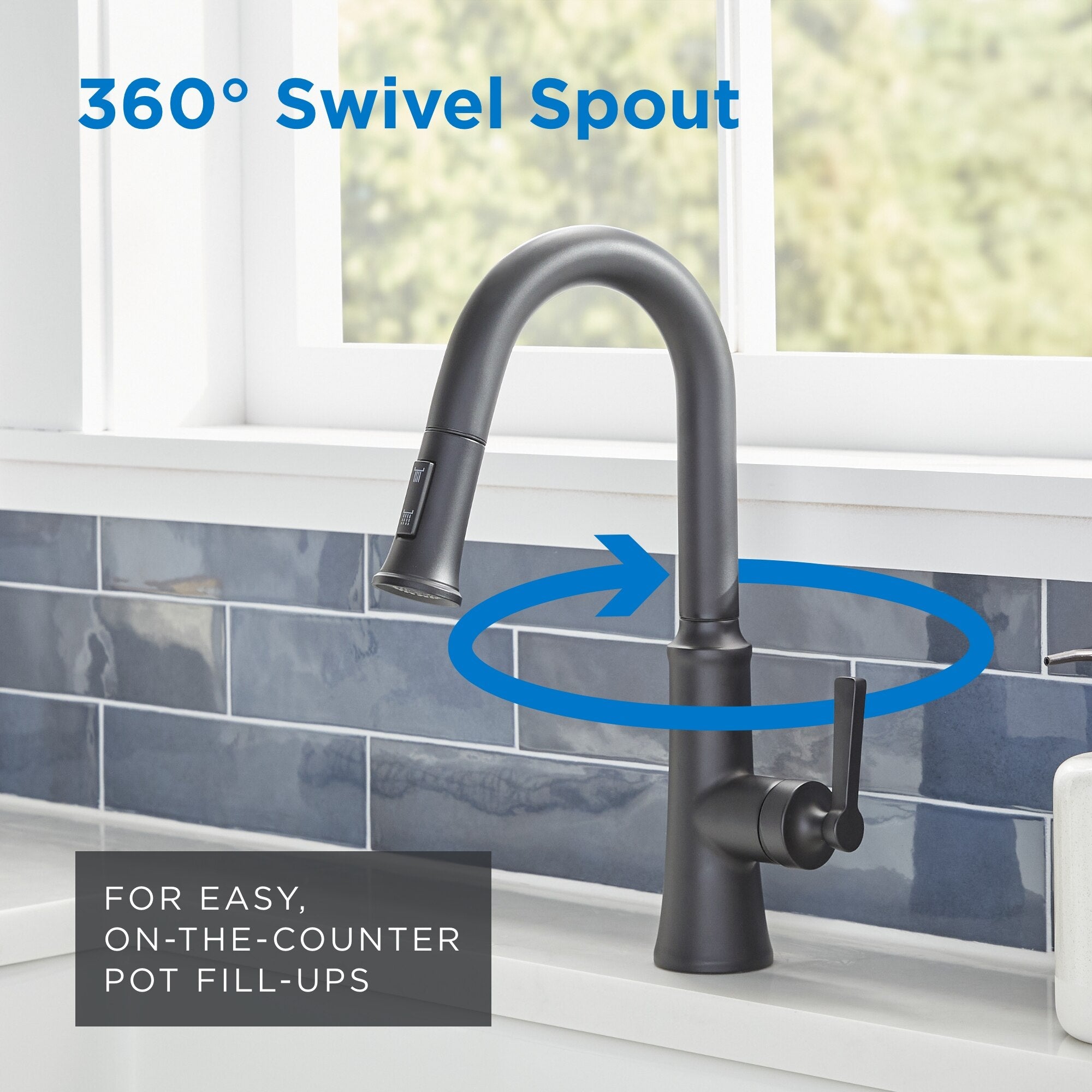 Northerly™ Single Handle Pull-Down Prep Faucet