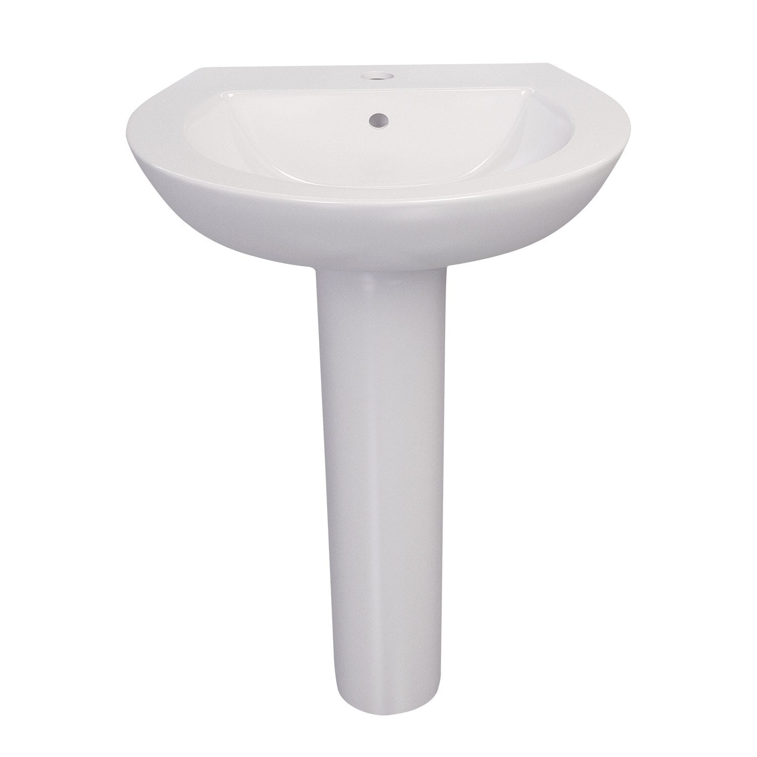 Gerber Banner™ Single Hole Petite Pedestal Bathroom Sink