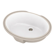 Luxoval™ Oval Standard Undercounter Bathroom Sink