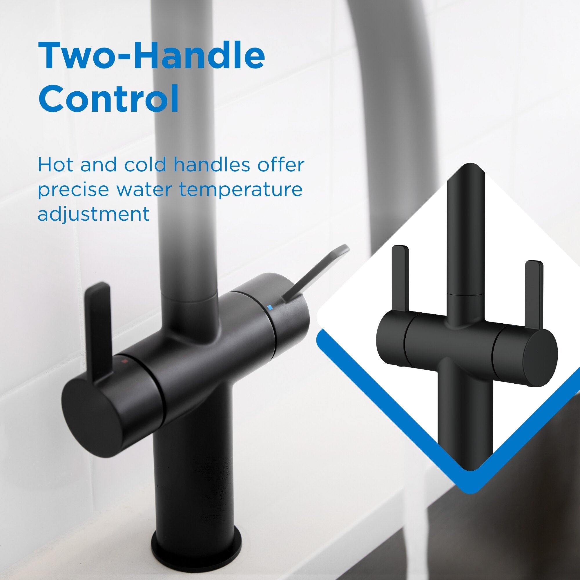 Gerber Amalfi Two Handle Pull-Down Kitchen Faucet 1.75 GPM (Choose Finish)