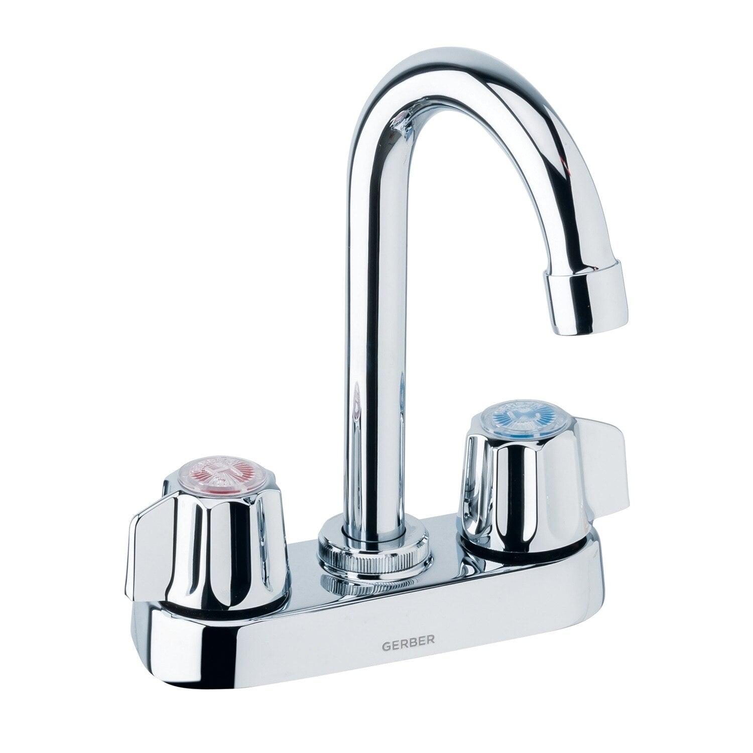 Gerber Classics™ Two Handle Bar Faucet with Metal Fluted Handles