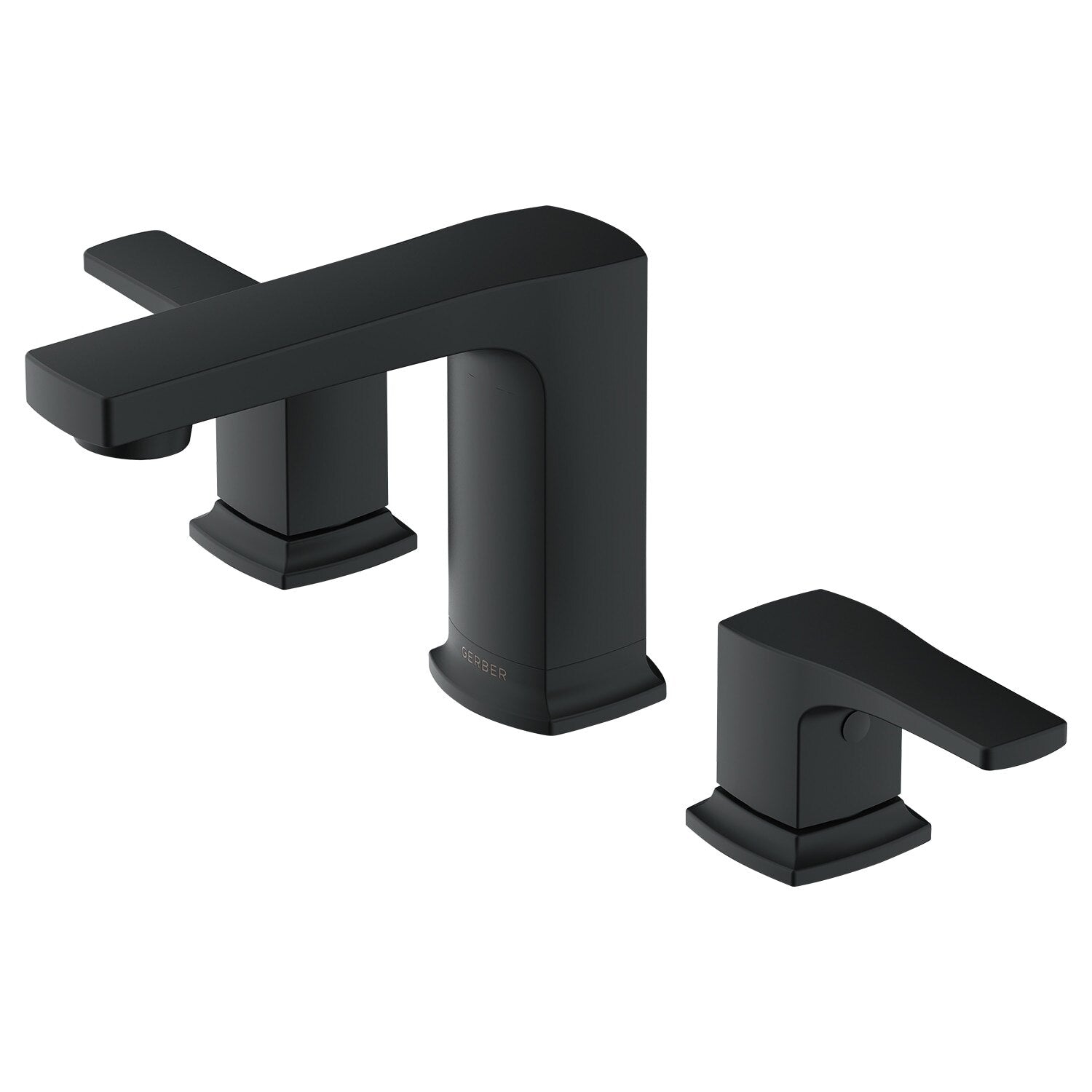 Tribune® Two Handle Widespread Bathroom Faucet with Metal Touch-Down Drain