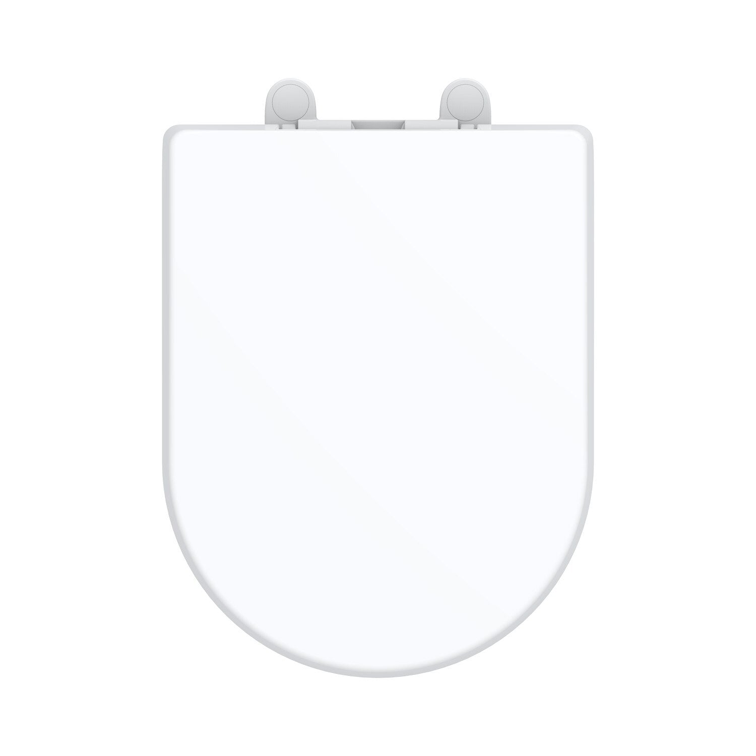 Gerber Elongated Square-Back Top-Mount Soft-Close Toilet Seat