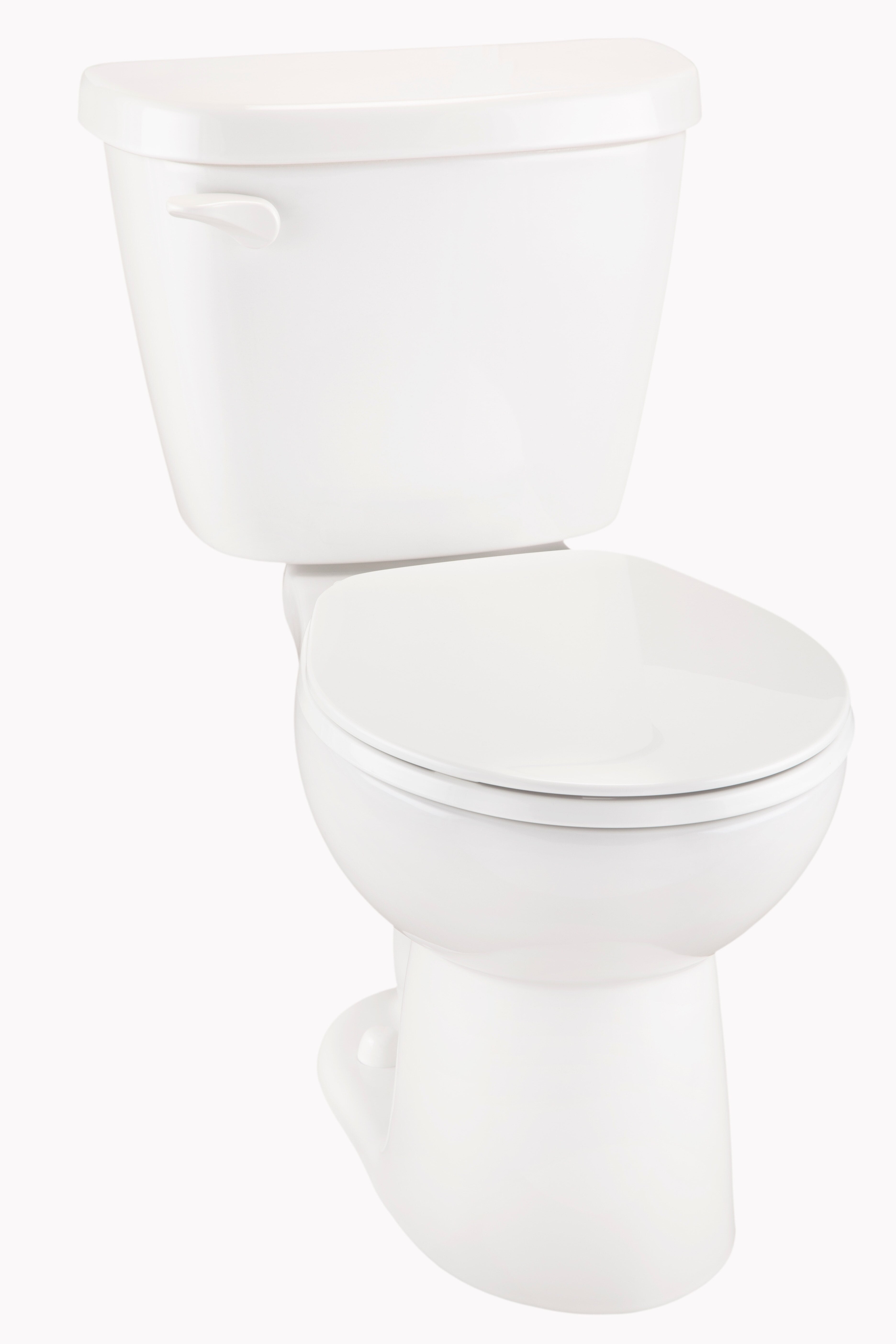Maxwell® 1.28 gpf 12" Rough-In  Two-Piece Round Front Toilet
