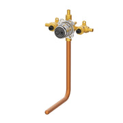 Treysta® Tub & Shower Valve- Crimp Pex Connection with Stub-out, with Service Stops