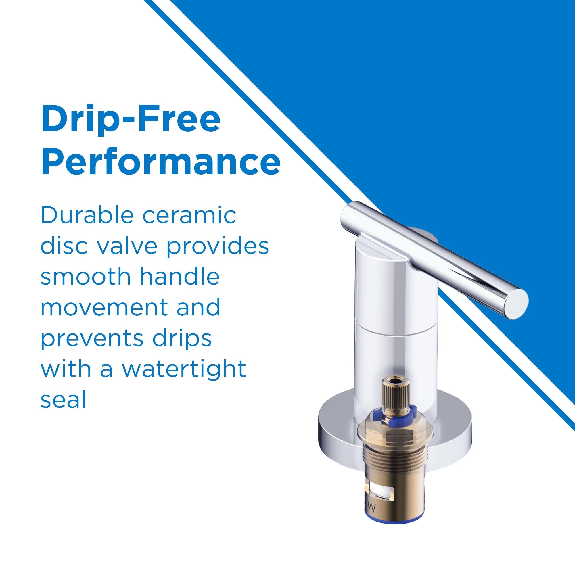 Parma® Two Handle Widespread Bathroom Faucet with Metal Touch-Down Drain