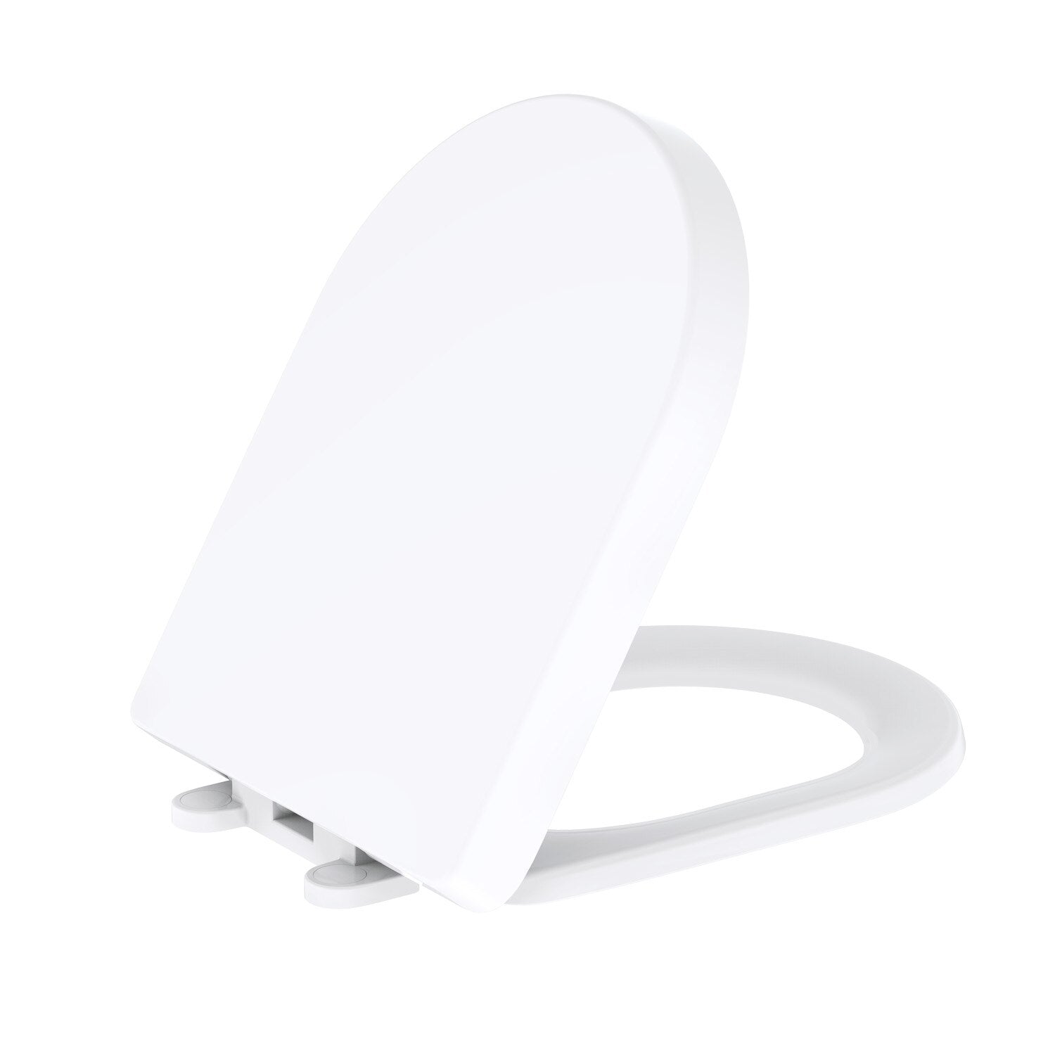 Gerber Elongated Square-Back Top-Mount Soft-Close Toilet Seat