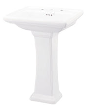Logan Square™ 8" Centers Petite Pedestal Bathroom Sink