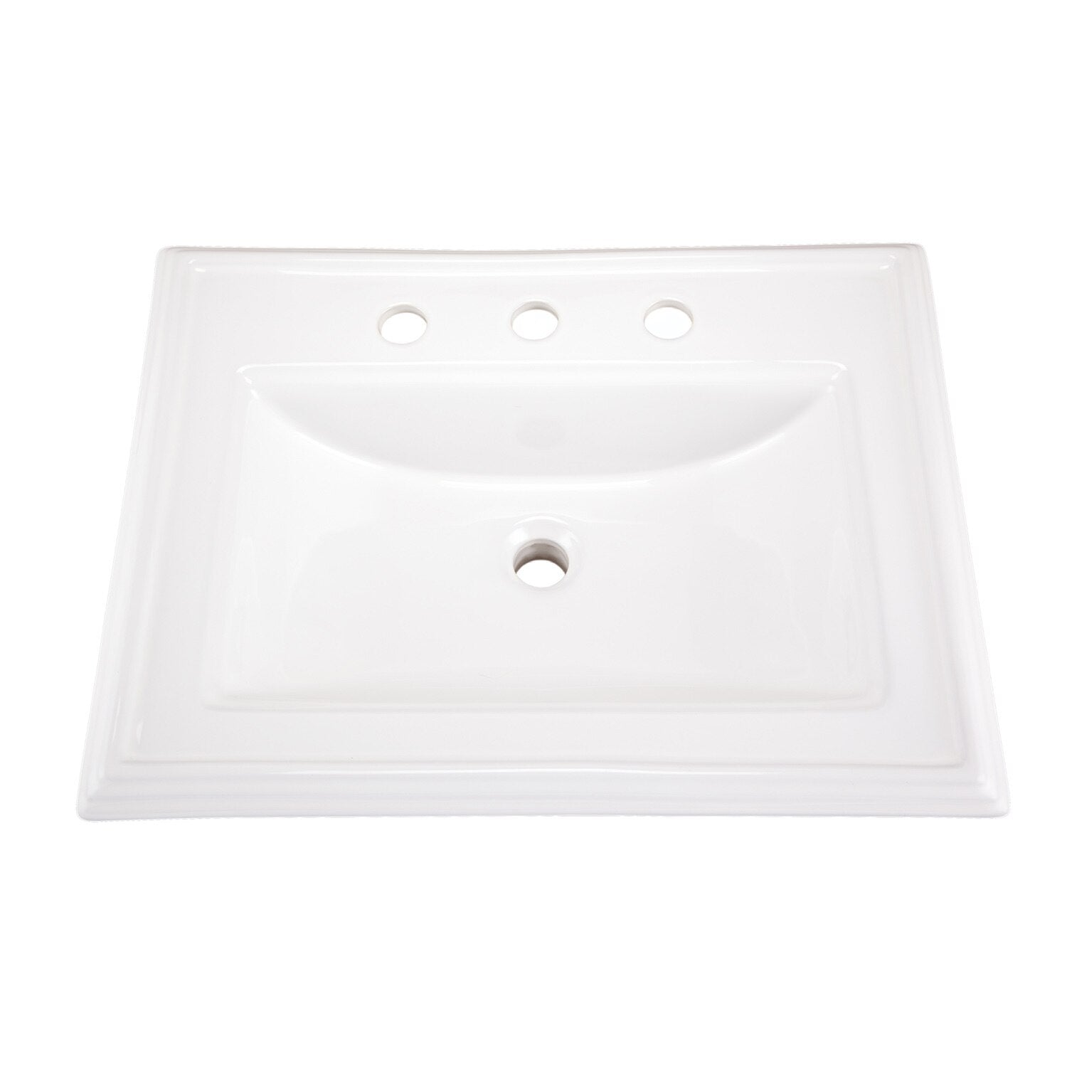 Logan Square™ Rectangular 8" Centers Self-Rimming Bathroom Sink