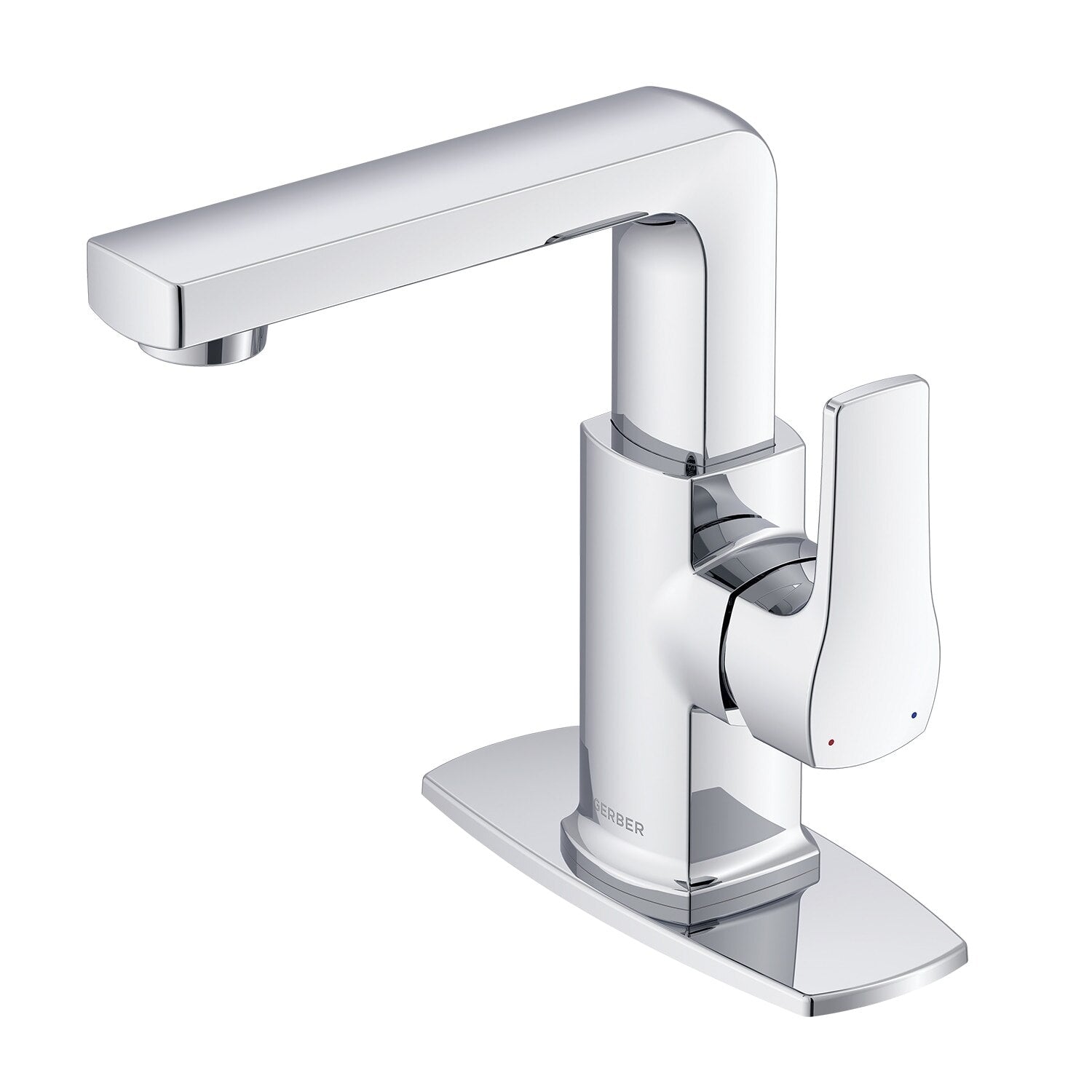 Gerber Tribune® Single Handle Side Control Bathroom Faucet with Metal Touch-Down Drain