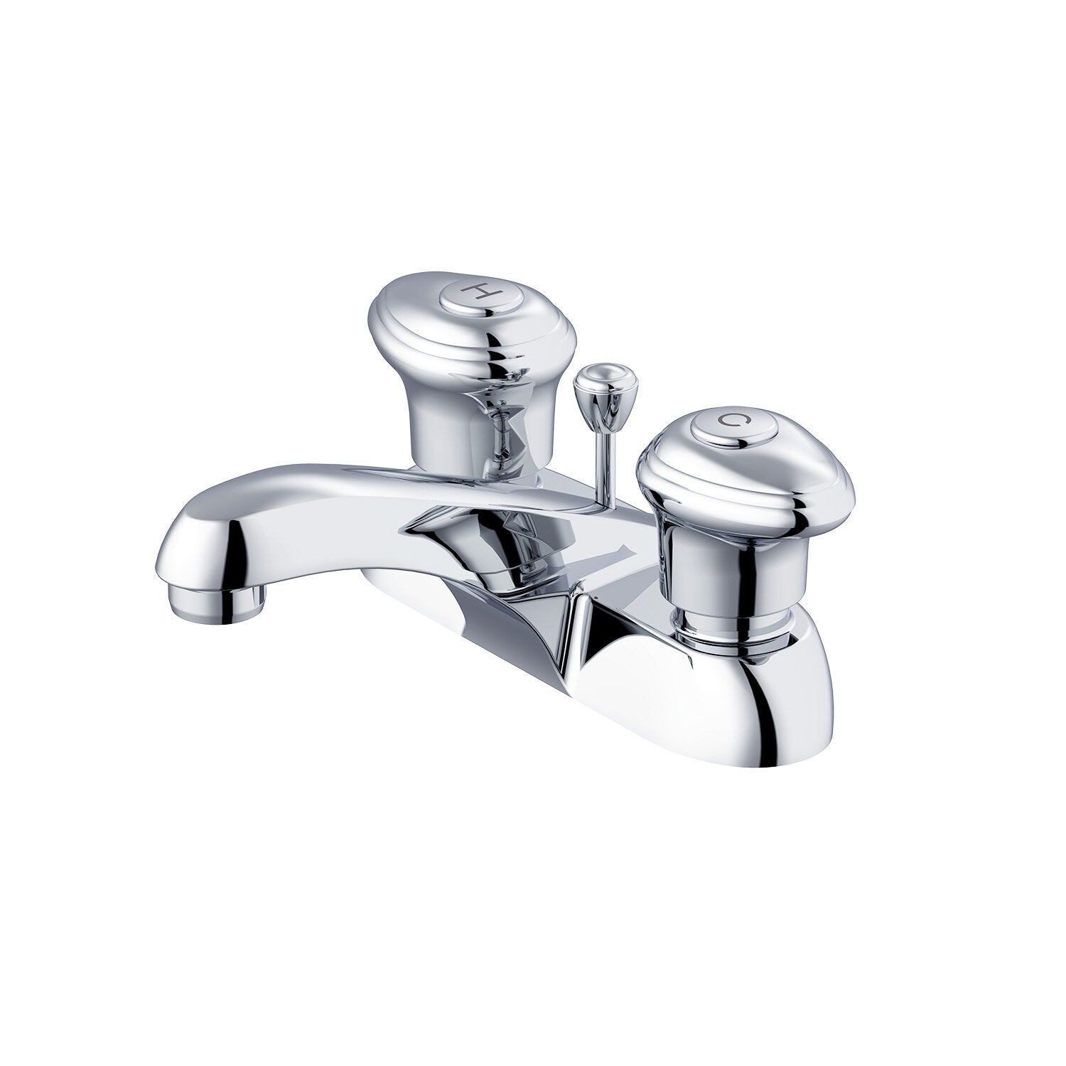Gerber Hardwater™ Two Handle Centerset Lavatory Faucet with Metal Pop-Up Drain
