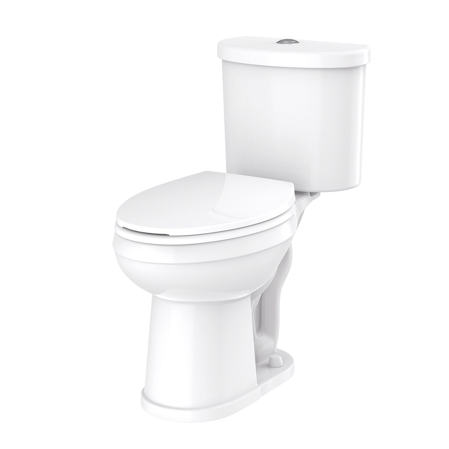 Gerber Banner™ ErgoHeight™ Dual Flush 1.28/1.0 gpf 12" Rough-In Two-Piece Elongated Toilet