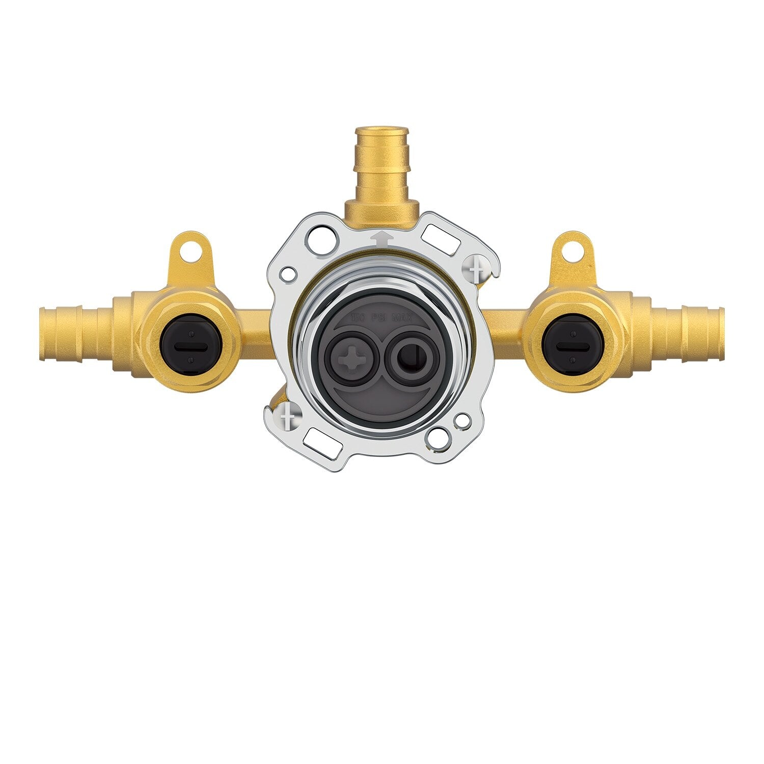 Gerber Treysta® Shower Only Valve - Horizontal Inputs WITH Stops - Cold Expansion Pex