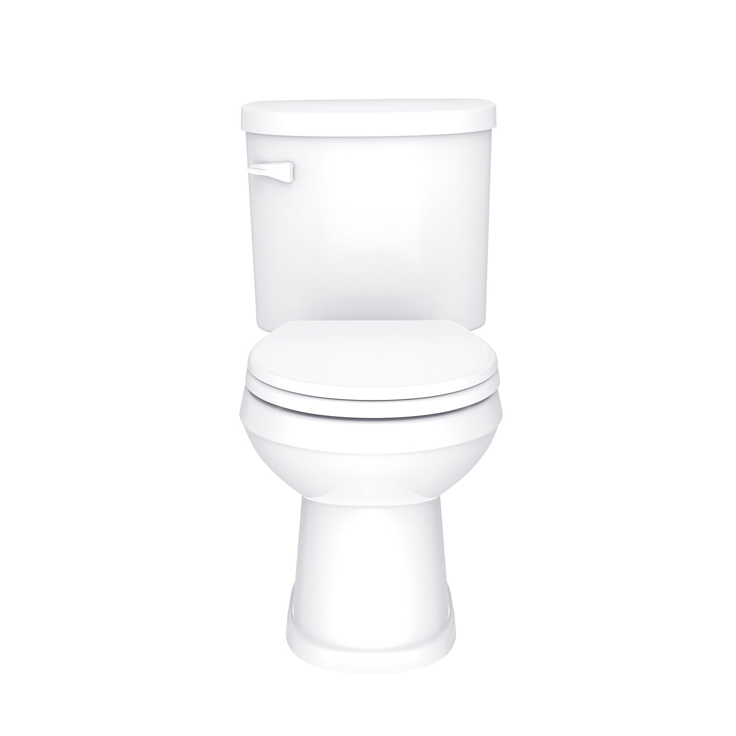 Gerber Banner™ Standard Height 1.28 gpf 10" Rough-In Two-Piece Round Front Toilet