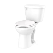 Gerber Maxwell® 1.6 gpf 12" Rough-In Two-Piece Round Front ErgoHeight™ Toilet
