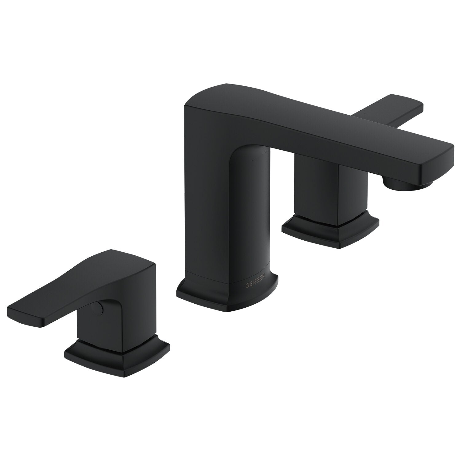 Tribune® Two Handle Widespread Bathroom Faucet with Metal Touch-Down Drain