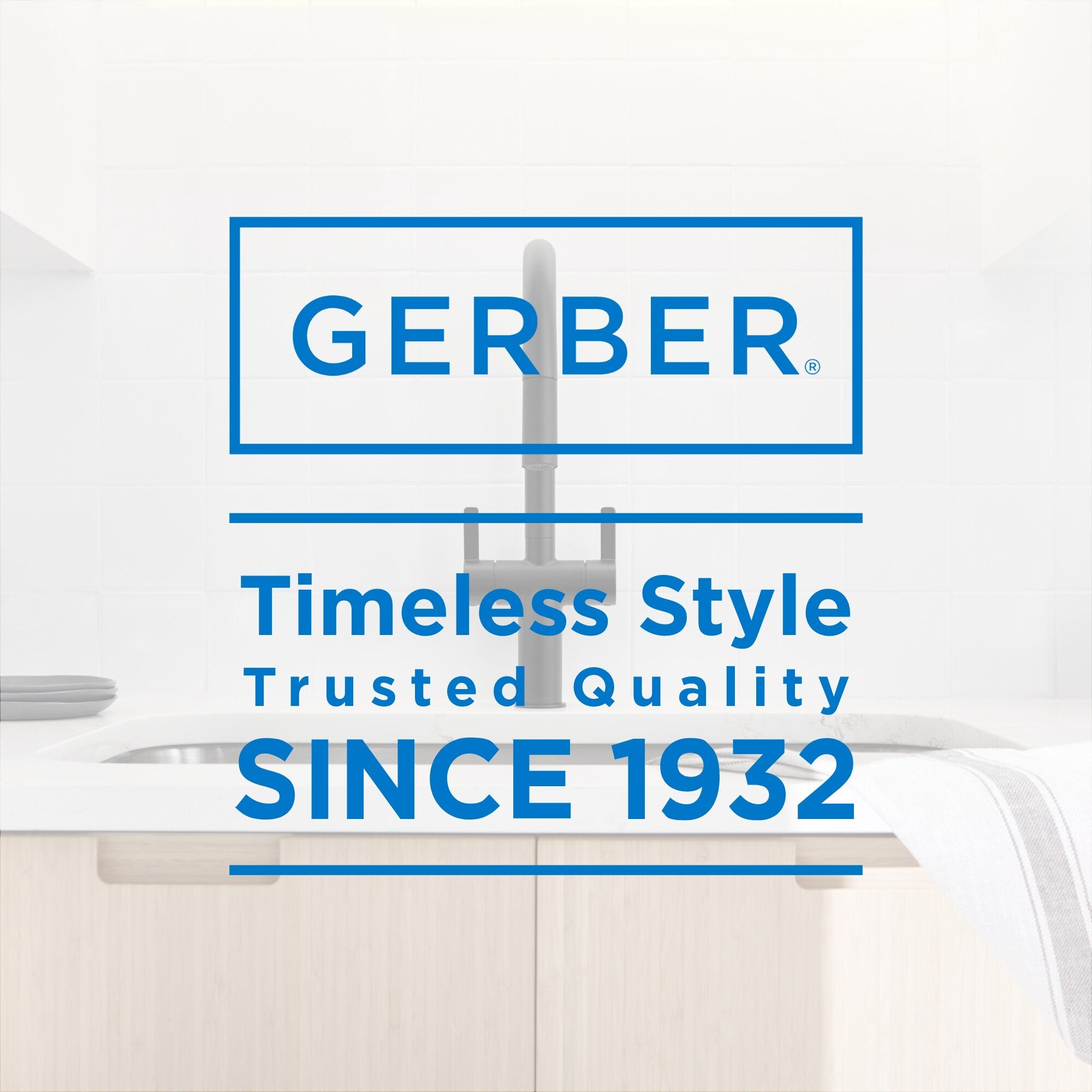 Gerber Amalfi Two Handle Pull-Down Kitchen Faucet 1.75 GPM (Choose Finish)