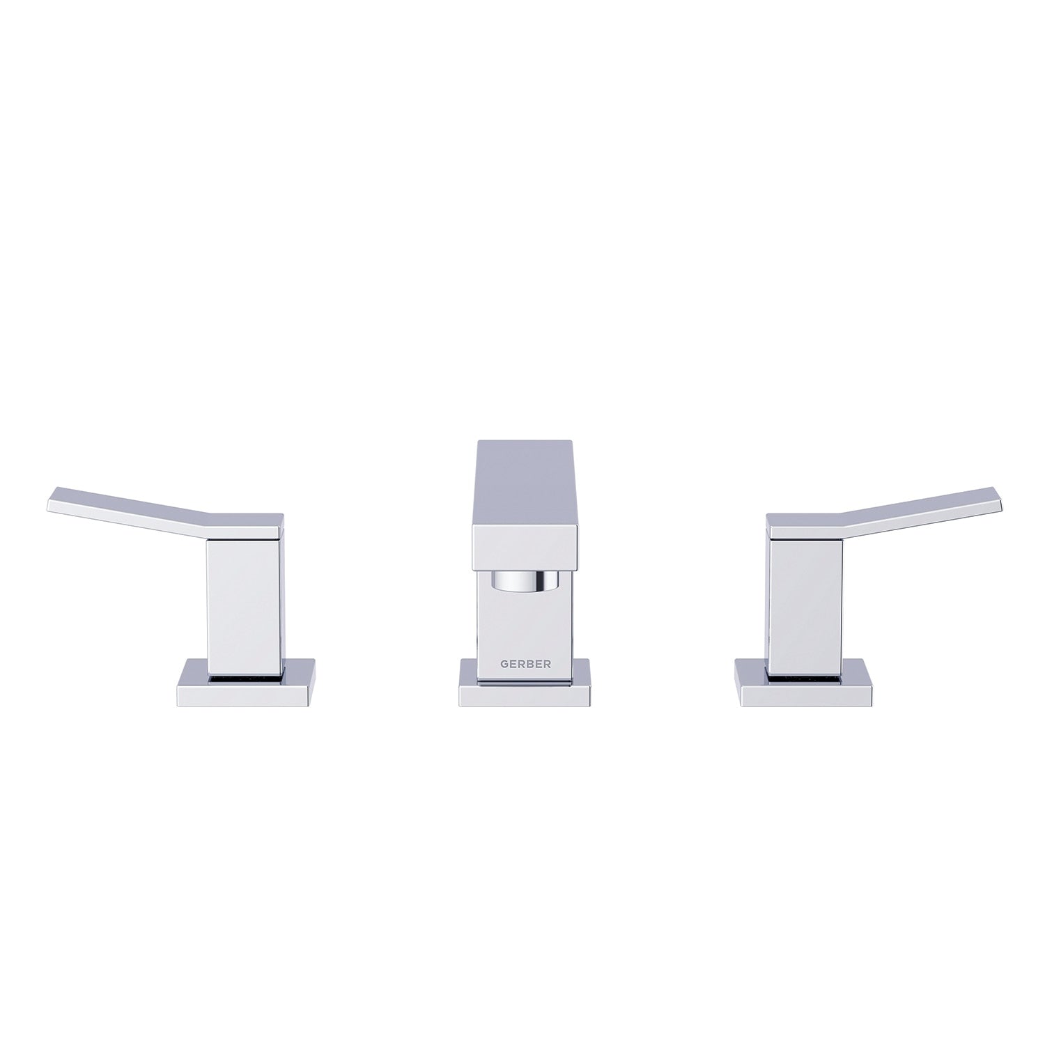 Avian® Two Handle Widespread Bathroom Faucet with Metal Touch-Down Drain
