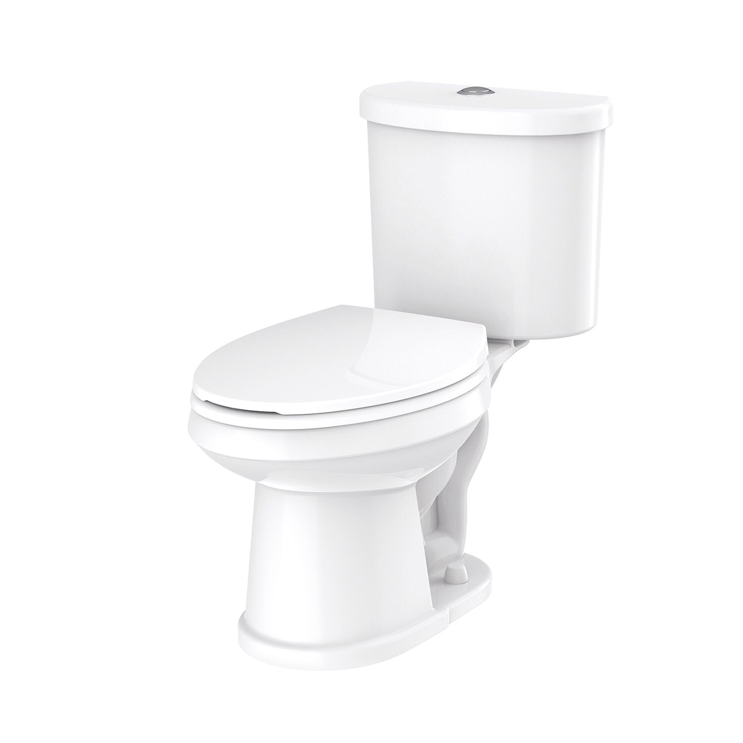 Gerber Banner™ Standard Height Dual Flush 1.28/1.0 gpf 12" Rough-In Two-Piece Elongated Toilet