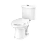 Gerber Banner™ Standard Height Dual Flush 1.28/1.0 gpf 12" Rough-In Two-Piece Elongated Toilet