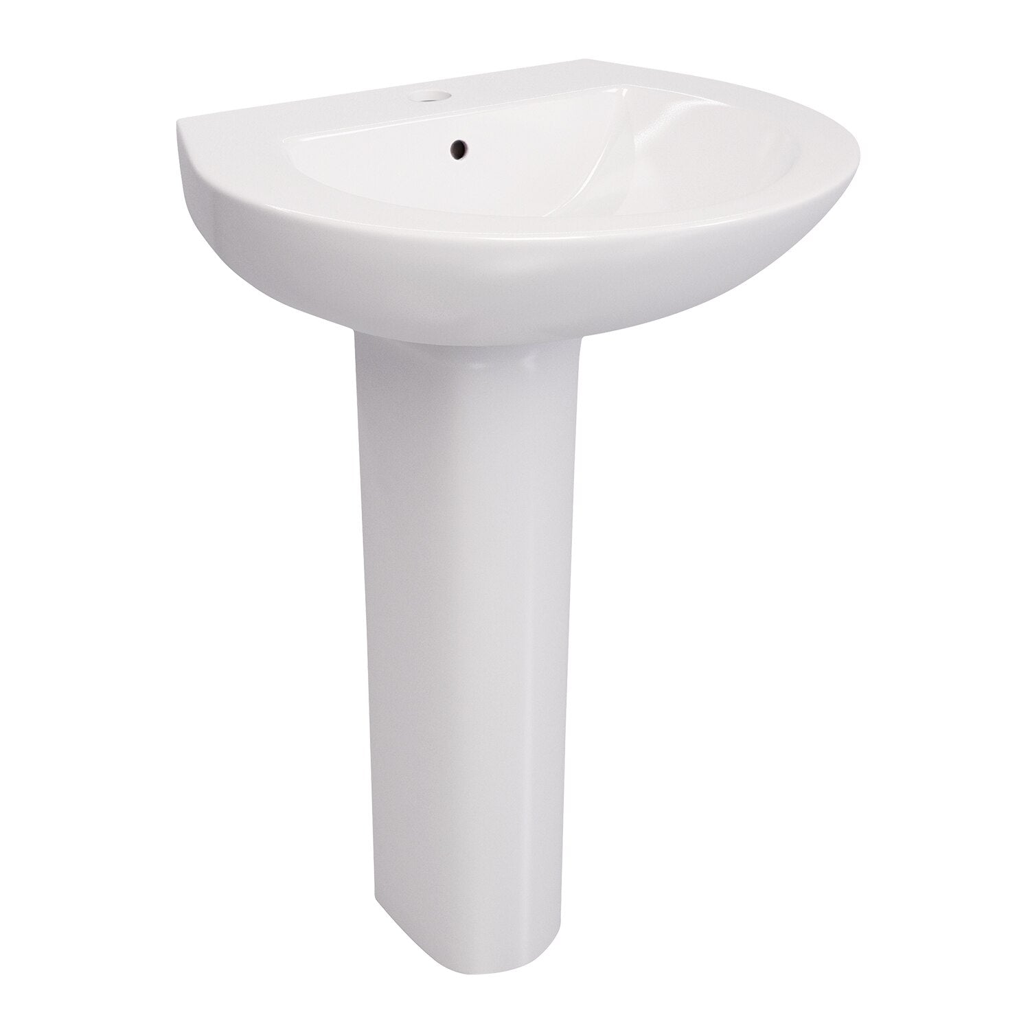 Gerber Banner™ Single Hole Petite Pedestal Bathroom Sink