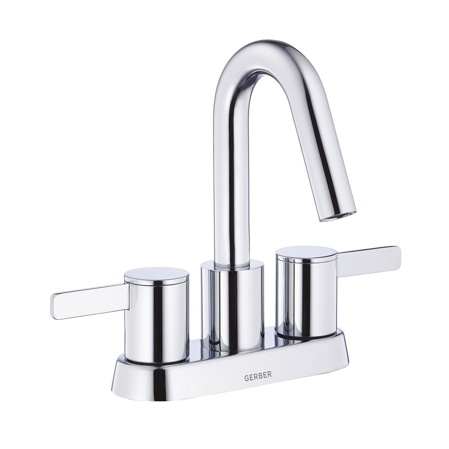 Amalfi™ Two Handle Centerset Bathroom Faucet with 50/50 Touch-Down Drain