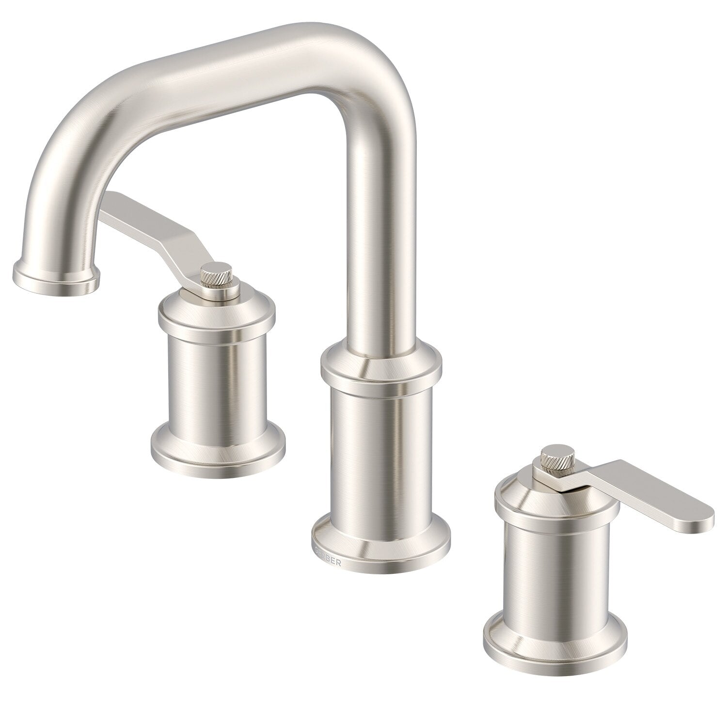 Kinzie® Two Handle Widespread Bathroom Faucet with Metal Touch-Down Drain