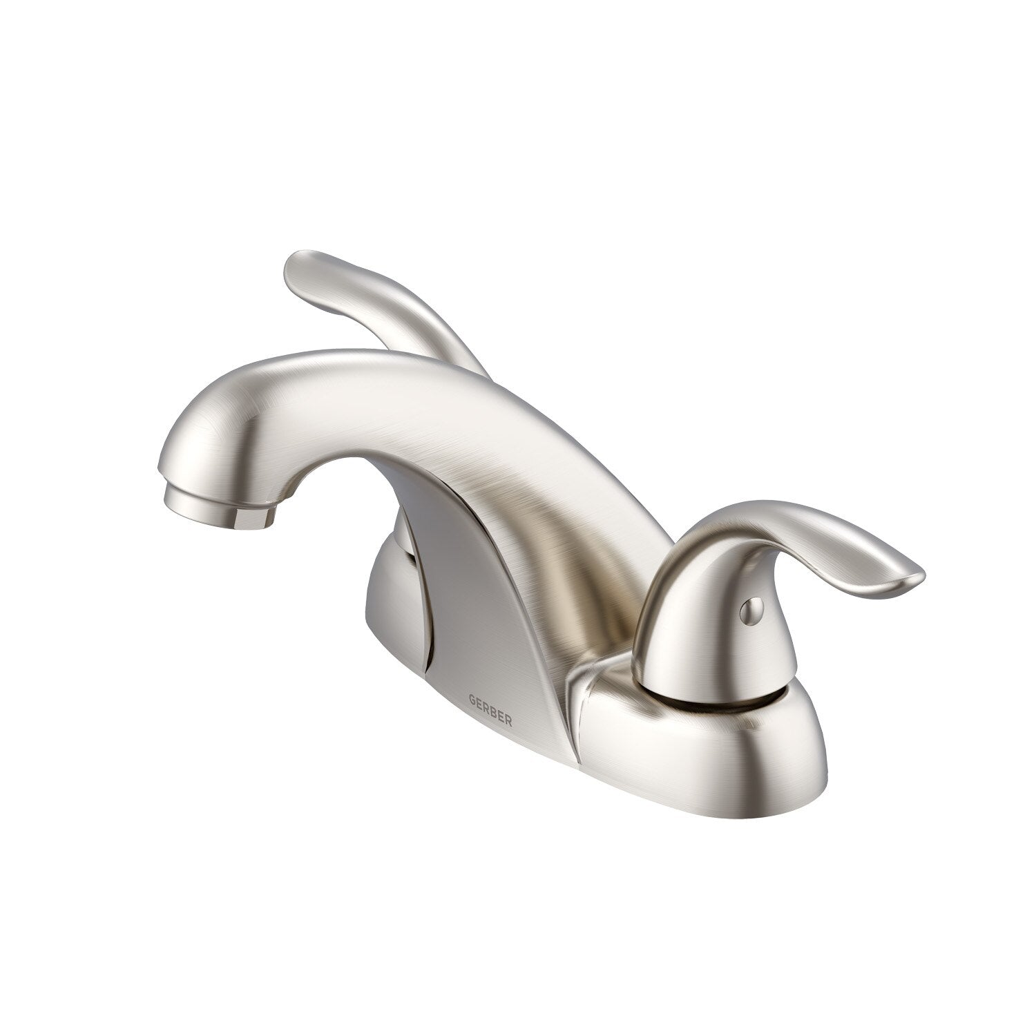 Viper™ Two Handle Centerset Bathroom Faucet with 50/50 Touch-Down Drain