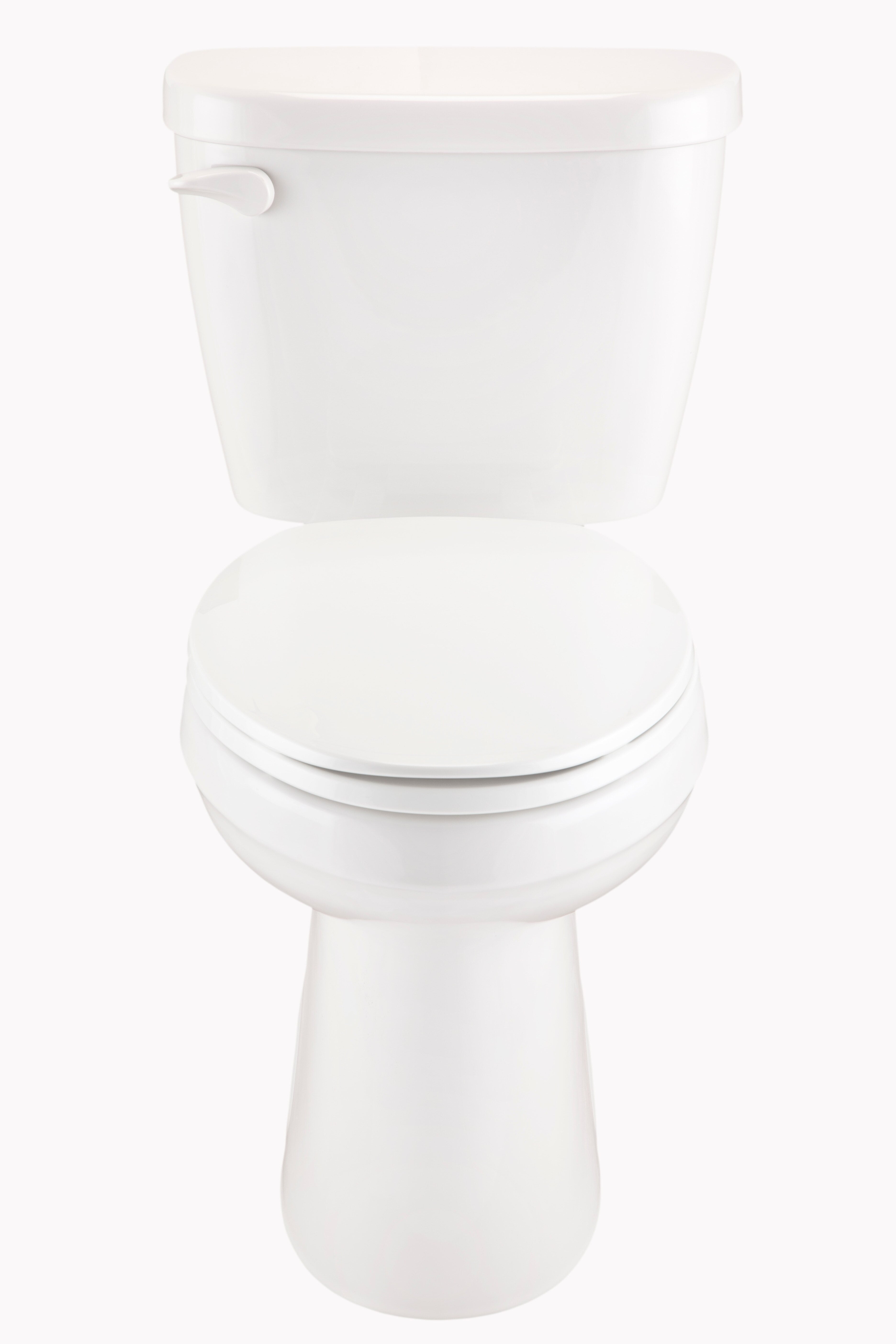Maxwell® 1.6 gpf 4 1/4" Vertical Rough-In Two-Piece Back Outlet Compact Elongated ErgoHeight™ Toilet