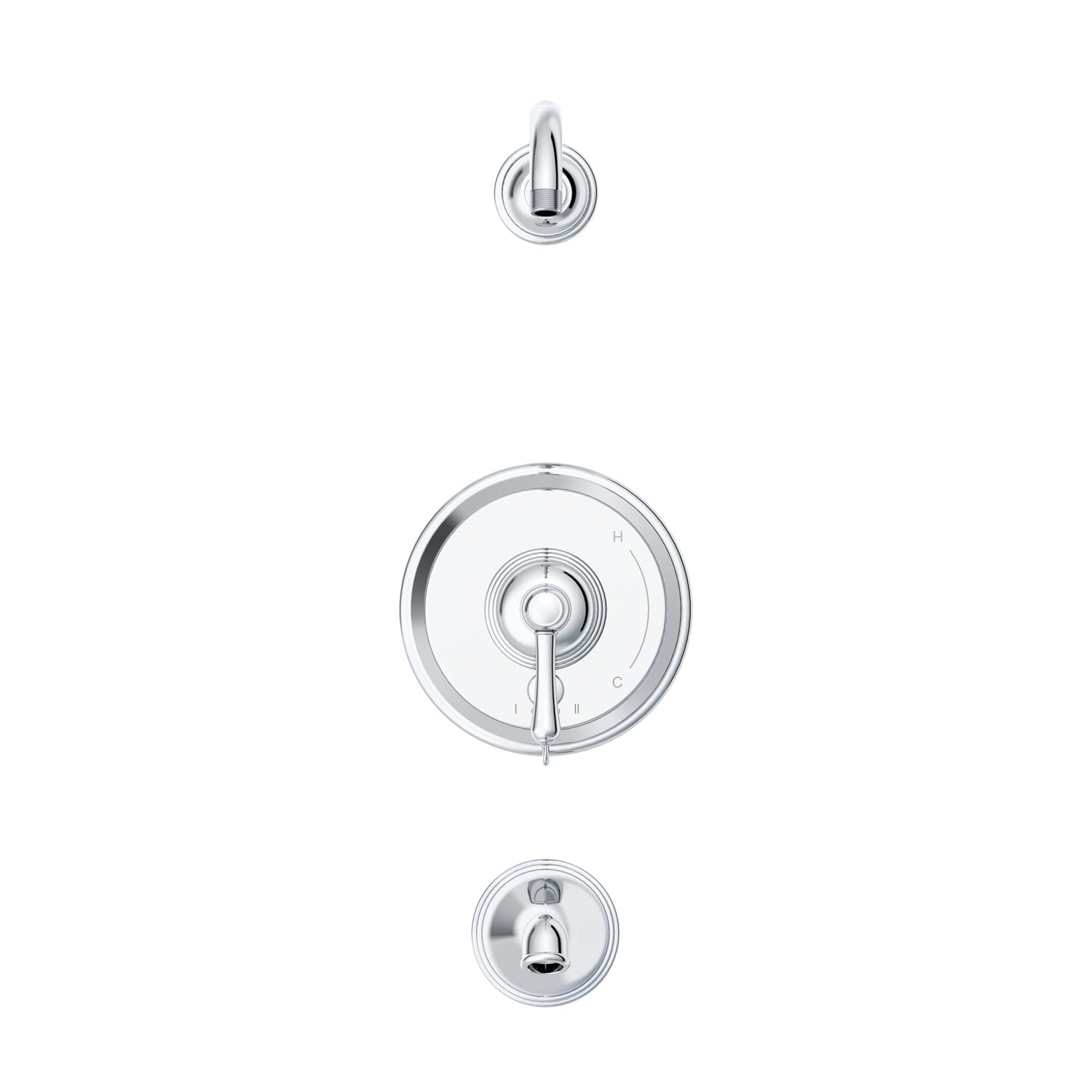 Opulence® Tub & Shower Trim Kit, without Showerhead