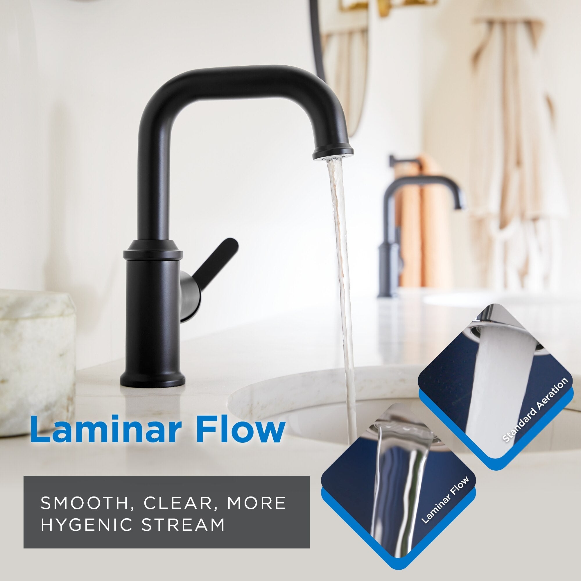 Kinzie® Single Handle Bathroom Faucet with Metal Touch-Down Drain