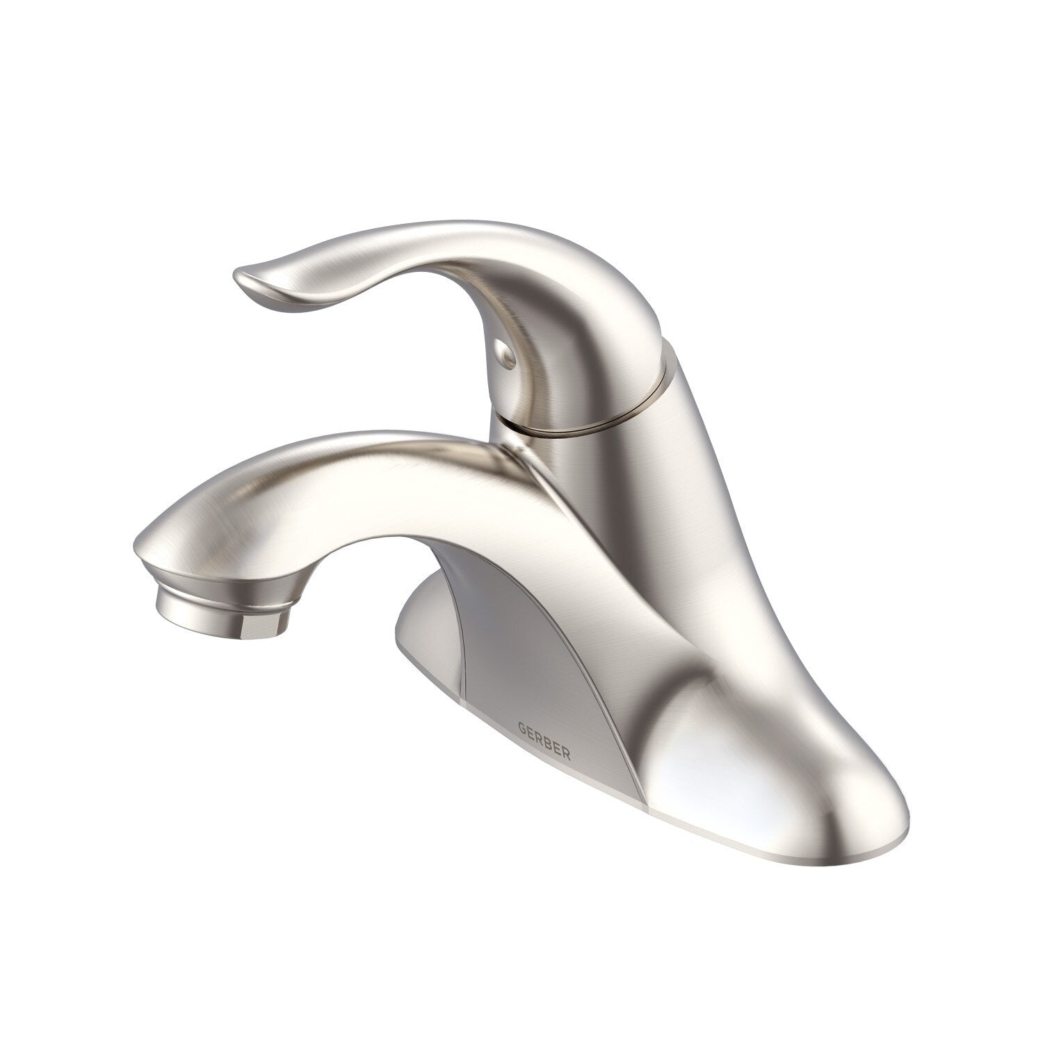 Viper™ Single Handle Centerset Bathroom Faucet with Metal Grid Strainer Drain