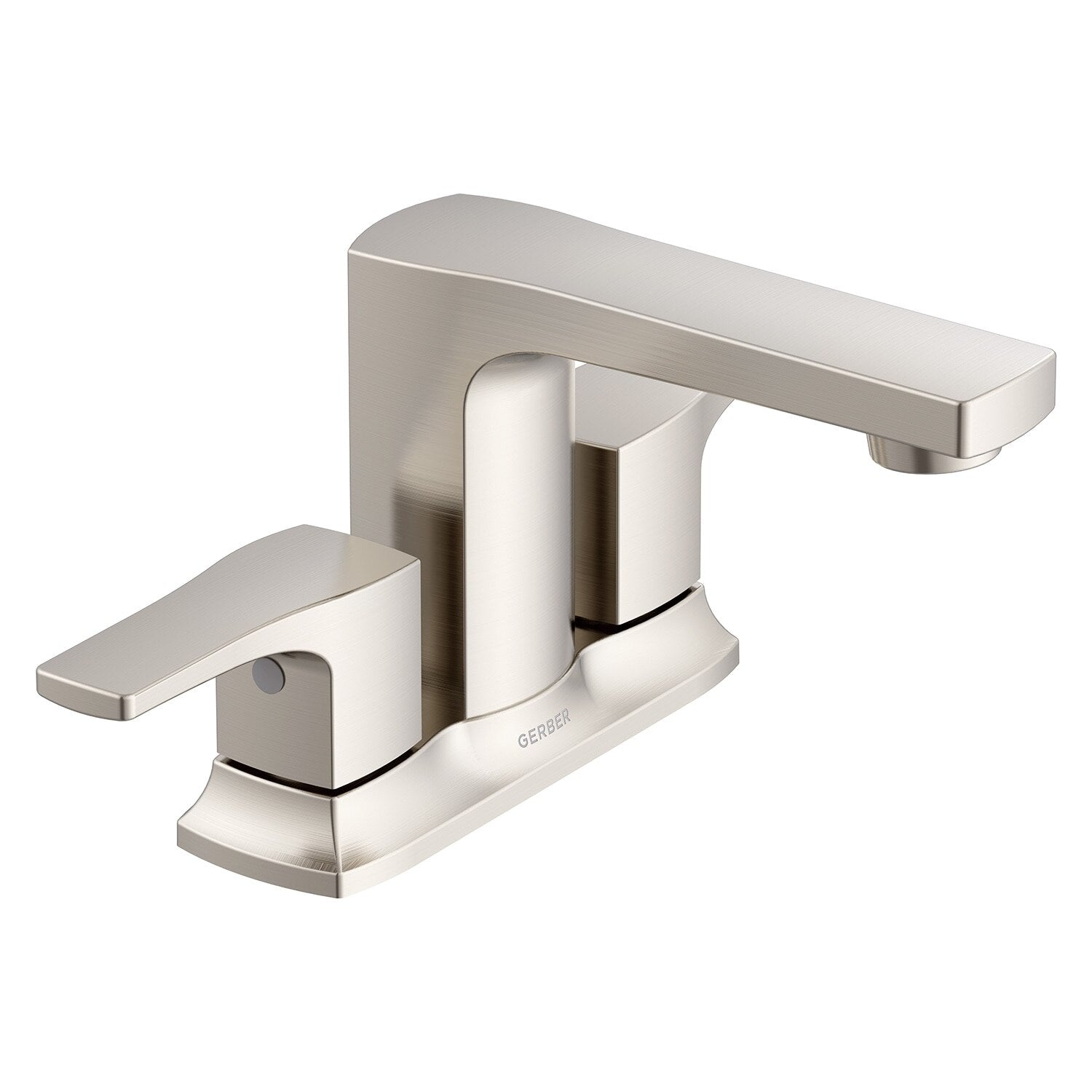 Tribune® Two Handle Centerset Bathroom Faucet with 50/50 Pop-Up Drain