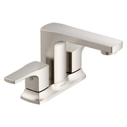 Tribune® Two Handle Centerset Bathroom Faucet with 50/50 Pop-Up Drain