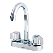 Gerber Classics™ Two Handle Bar Faucet with Metal Fluted Handles