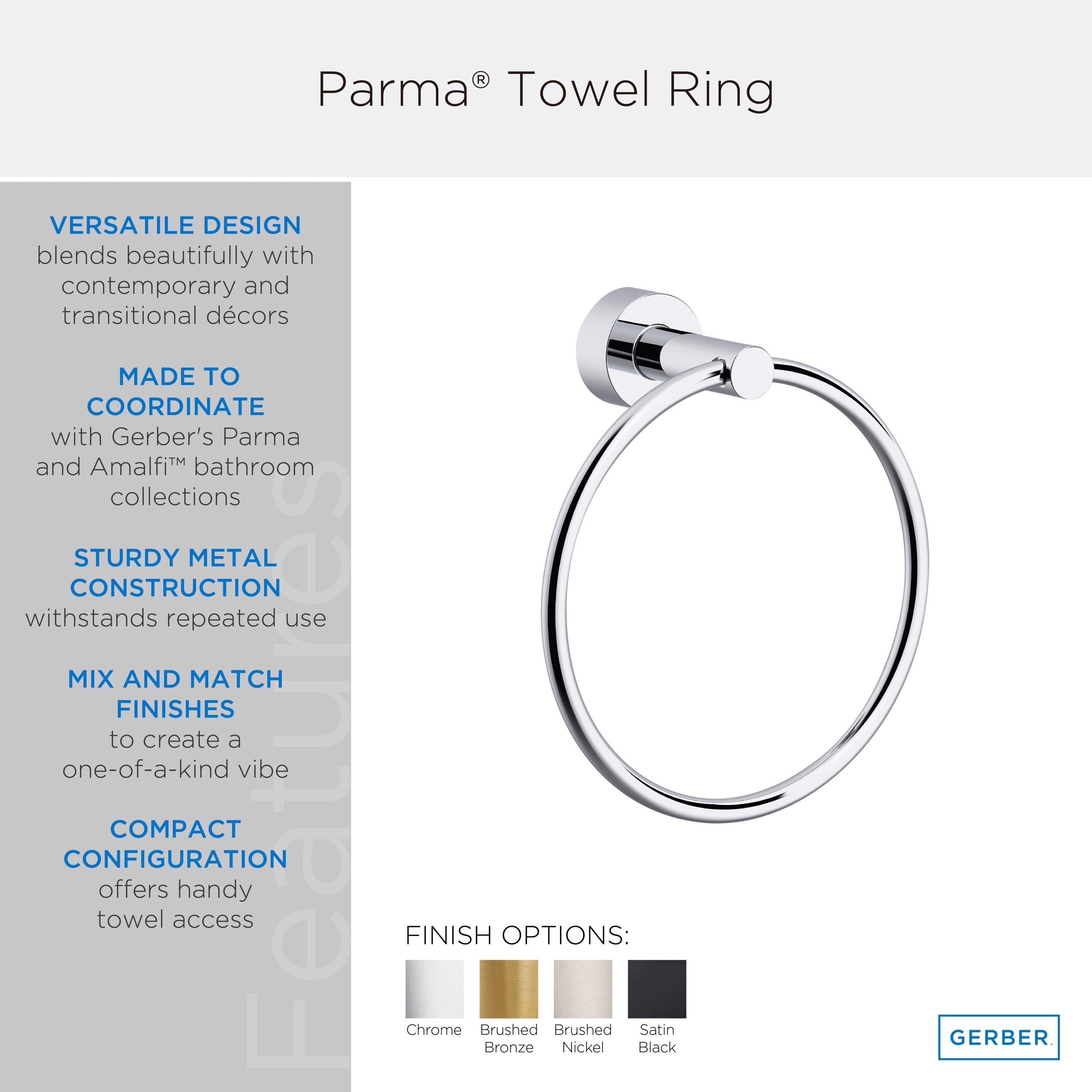 Parma® Towel Ring Round