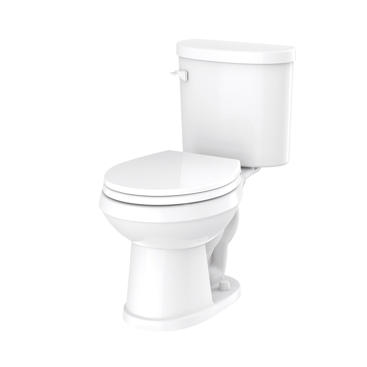 Gerber Banner™ Standard Height 1.28 gpf 10" Rough-In Two-Piece Round Front Toilet