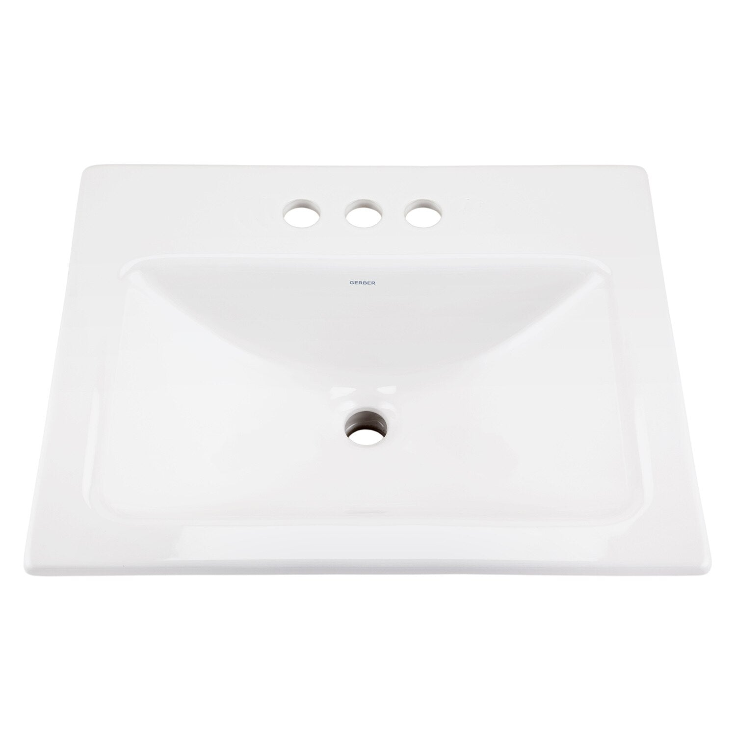 Wicker Park™ Rectangular 4" Faucet Centers Self-Rimming Bathroom Sink