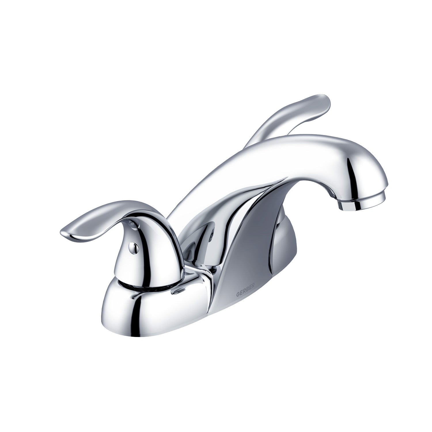 Viper™ Two Handle Centerset Bathroom Faucet with 50/50 Touch-Down Drain