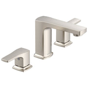 Tribune® Two Handle Widespread Bathroom Faucet with Metal Touch-Down Drain