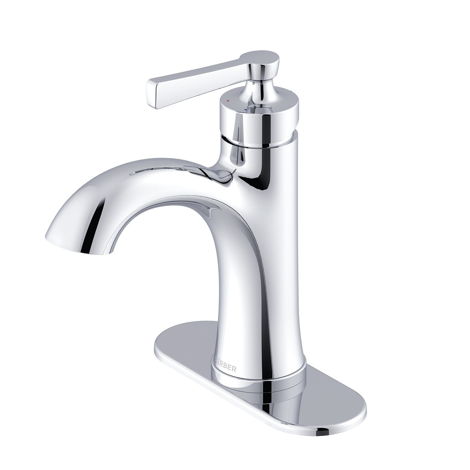 Northerly™ Single Handle Bathroom Faucet with 50/50 Touch-Down Drain