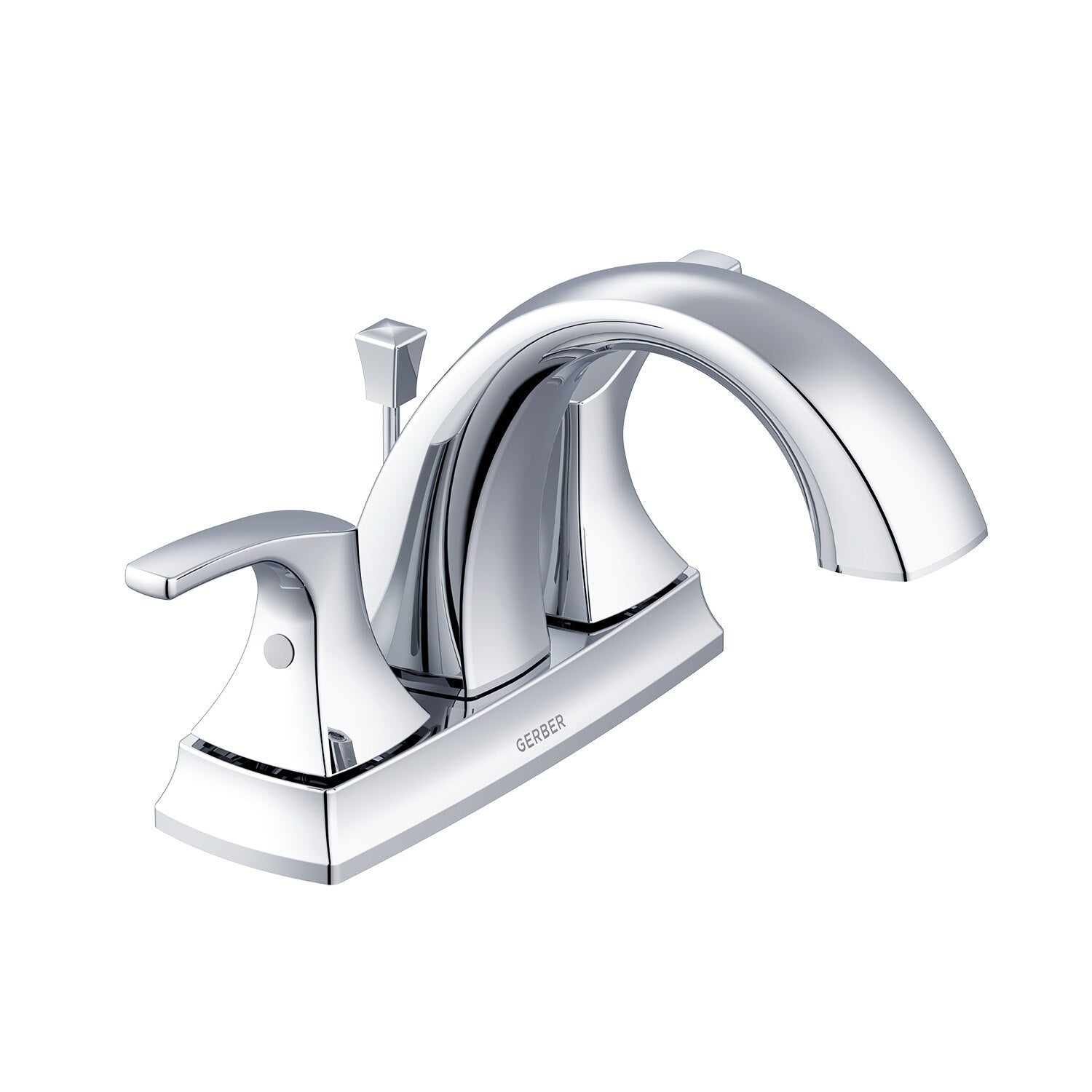 Vaughn® Two Handle Centerset Bathroom Faucet with Metal Pop-Up Drain