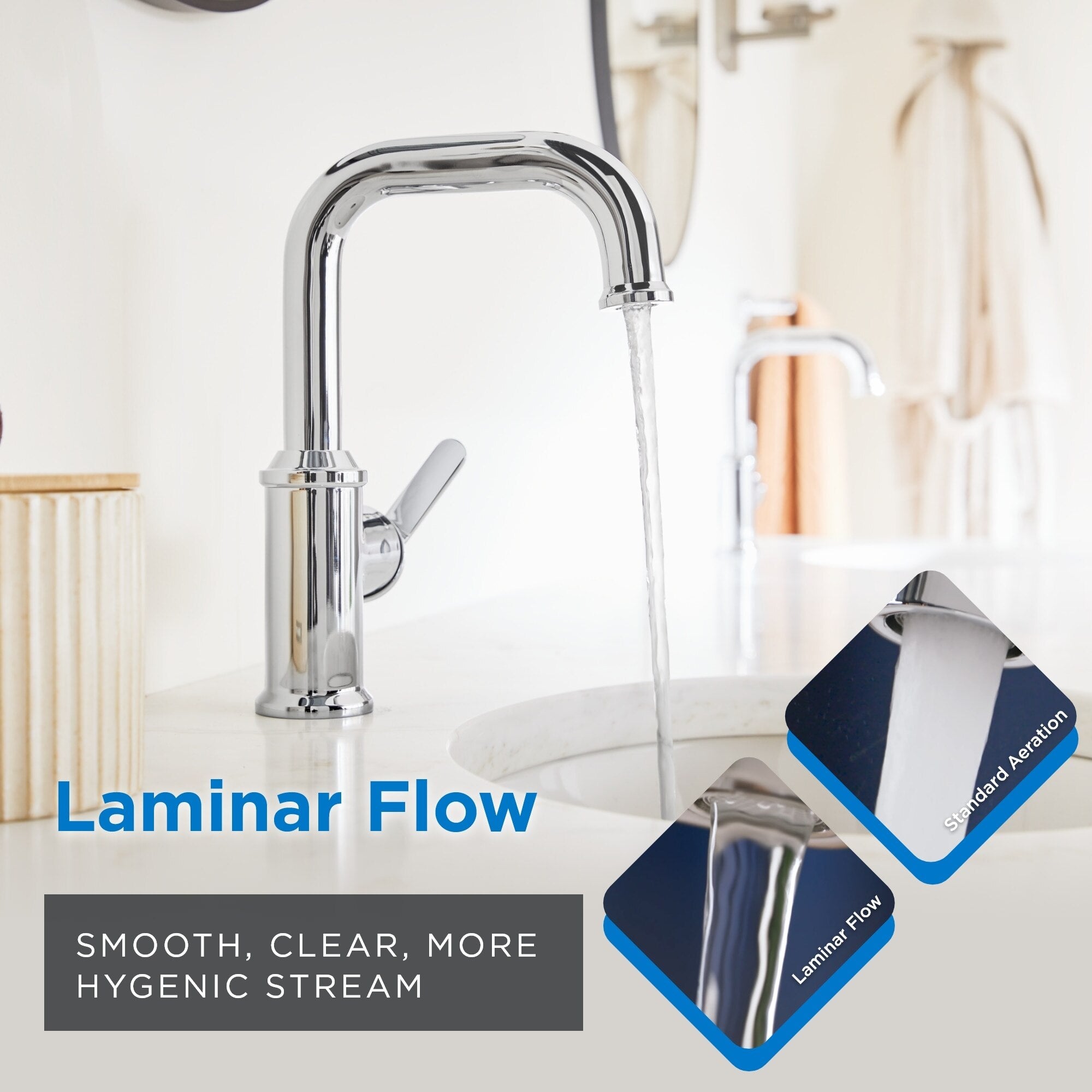 Kinzie® Single Handle Bathroom Faucet with Metal Touch-Down Drain