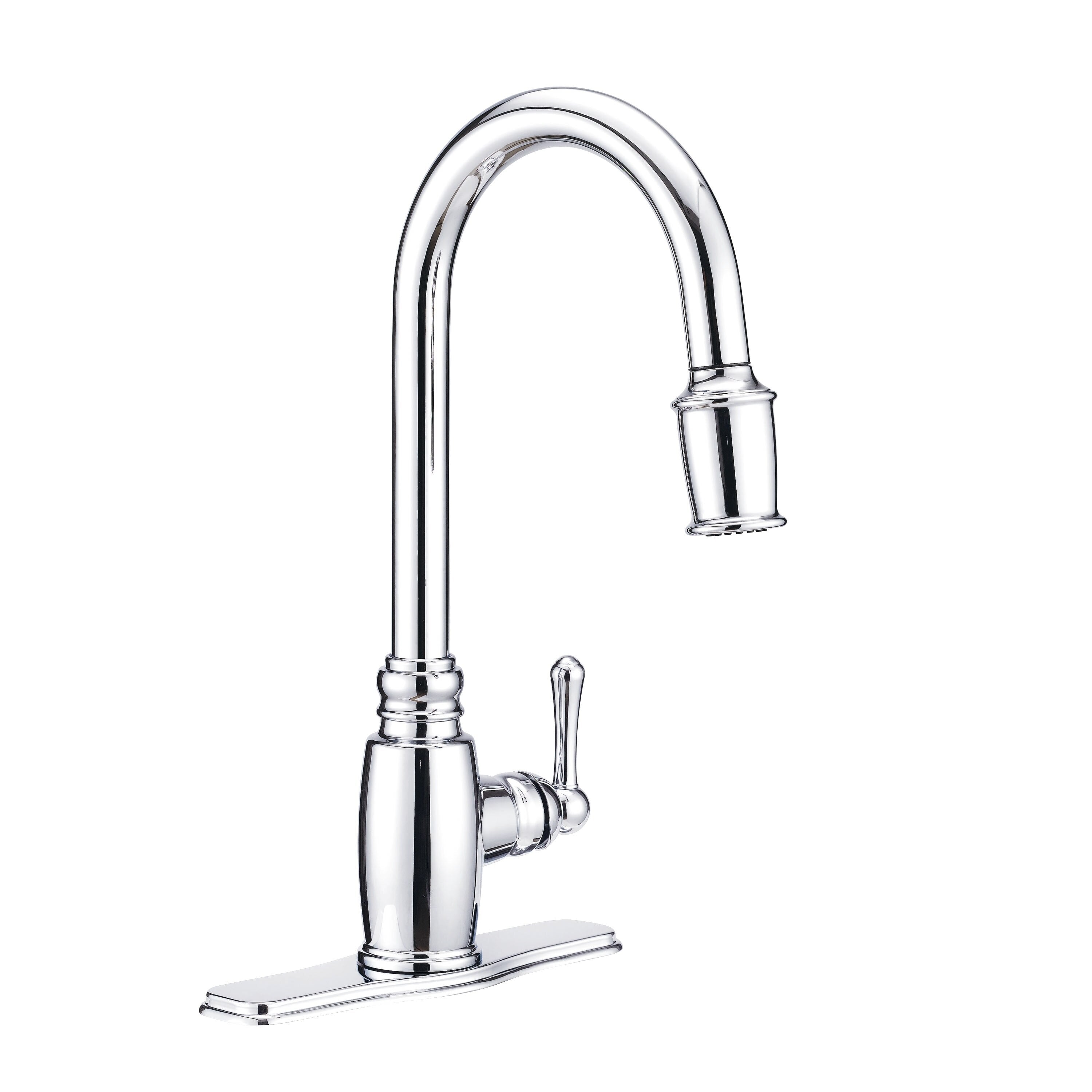 Opulence® Single Handle Pull-Down Kitchen Faucet