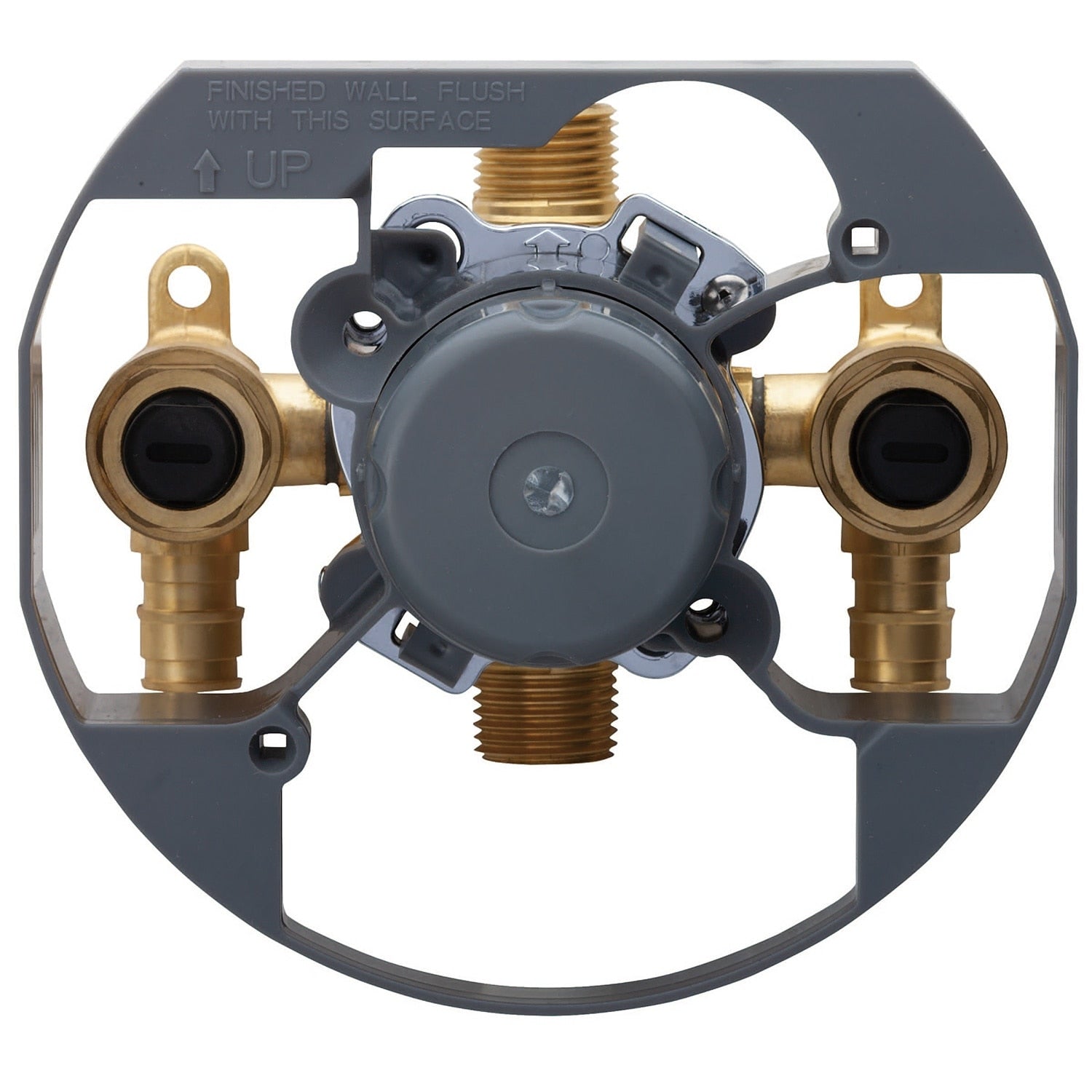 Treysta Tub & Shower Valve Vertical Inputs WITH Stops Cold Expansion Pex Gerber Pack