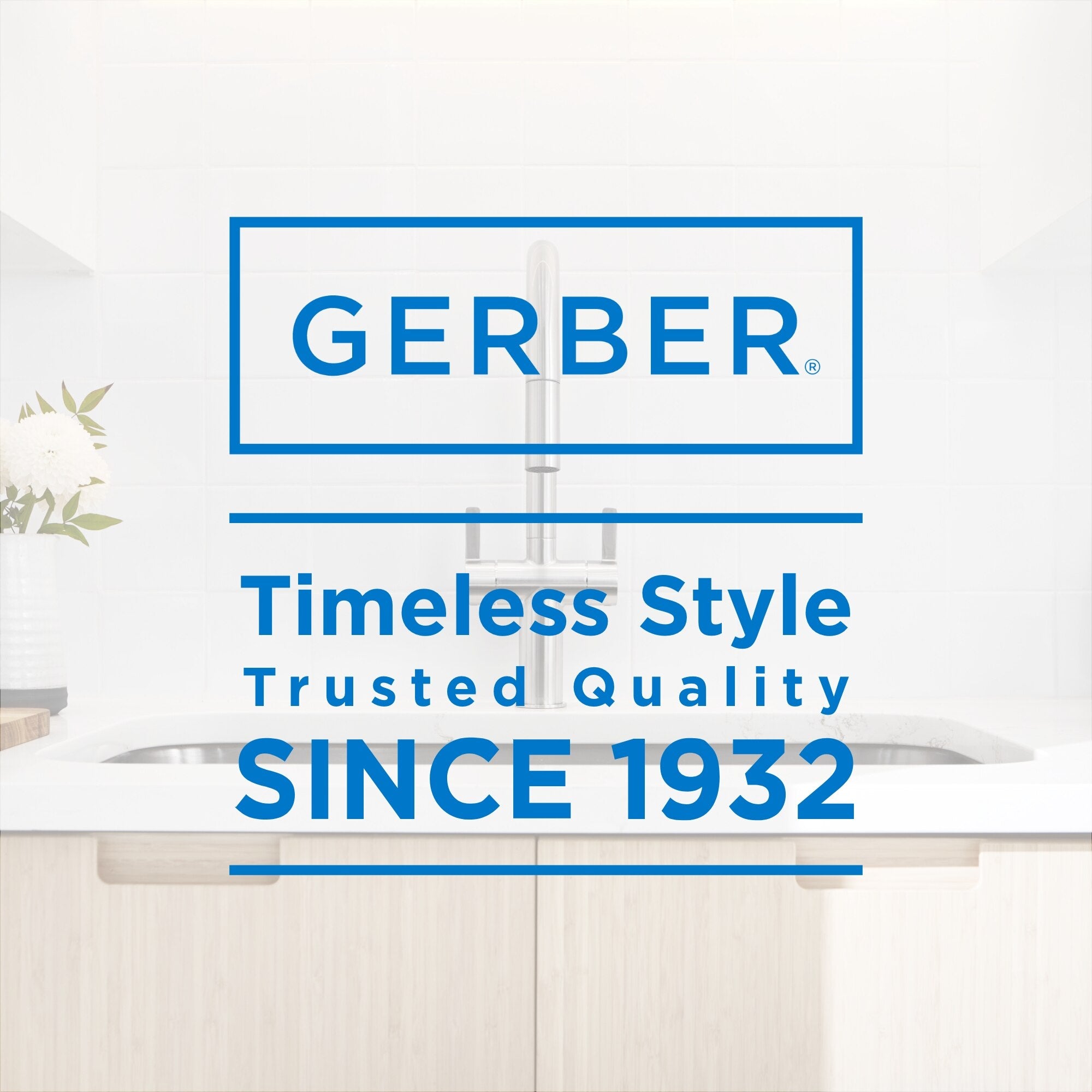 Gerber Amalfi Two Handle Pull-Down Kitchen Faucet 1.75 GPM (Choose Finish)